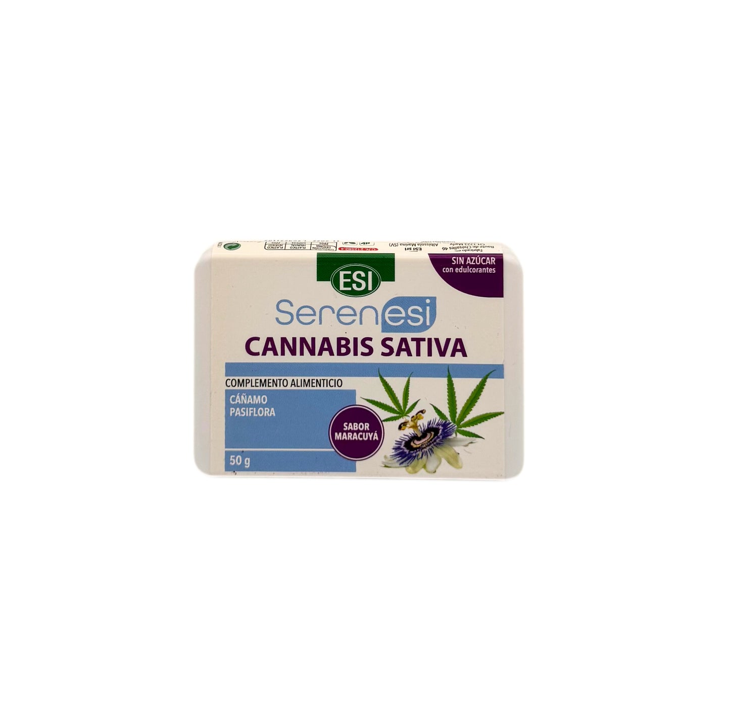 SerenEsi Cannabis Sativa pastillas blandas suizas 50g sin azúcar